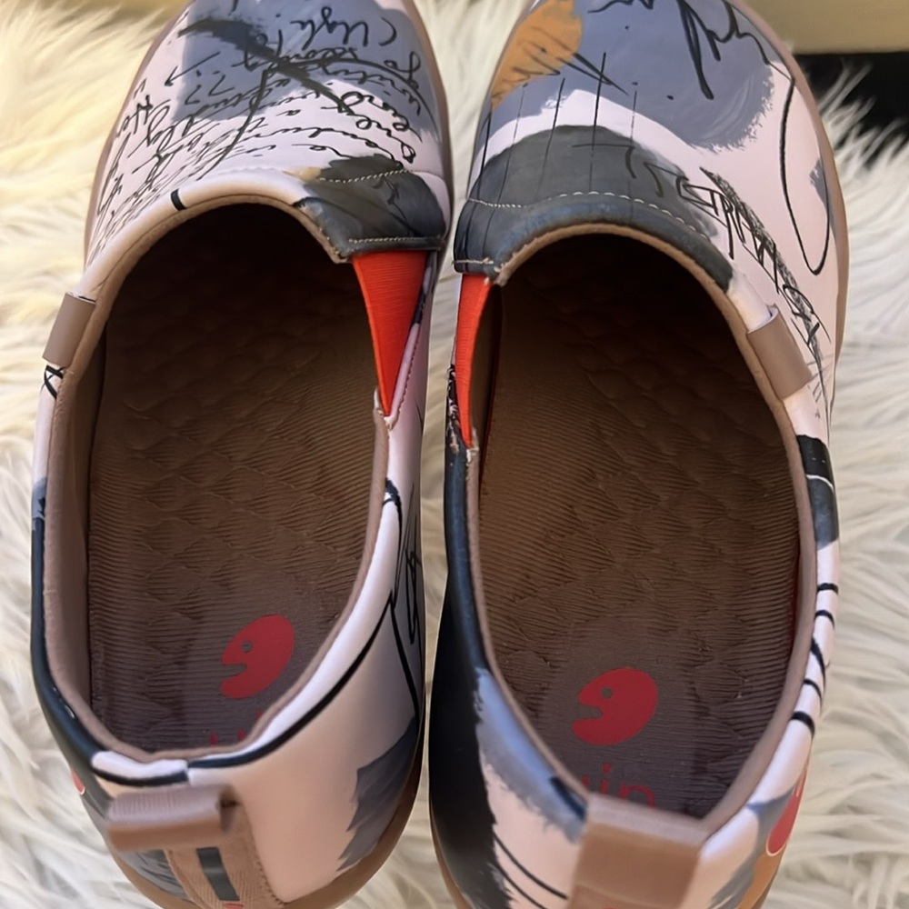 UIN Toledo Artistic Slip-On Comfortable Lightweight Sneaker Size 8 - Picture 11 of 16